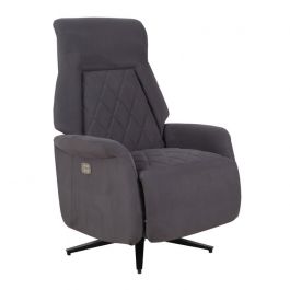 Relaxfauteuil Dean Grijs