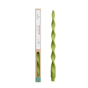Originalhome spiraalkaars 40 cm – mosgroen Originalhome spiraalkaars 40 cm – mosgroen