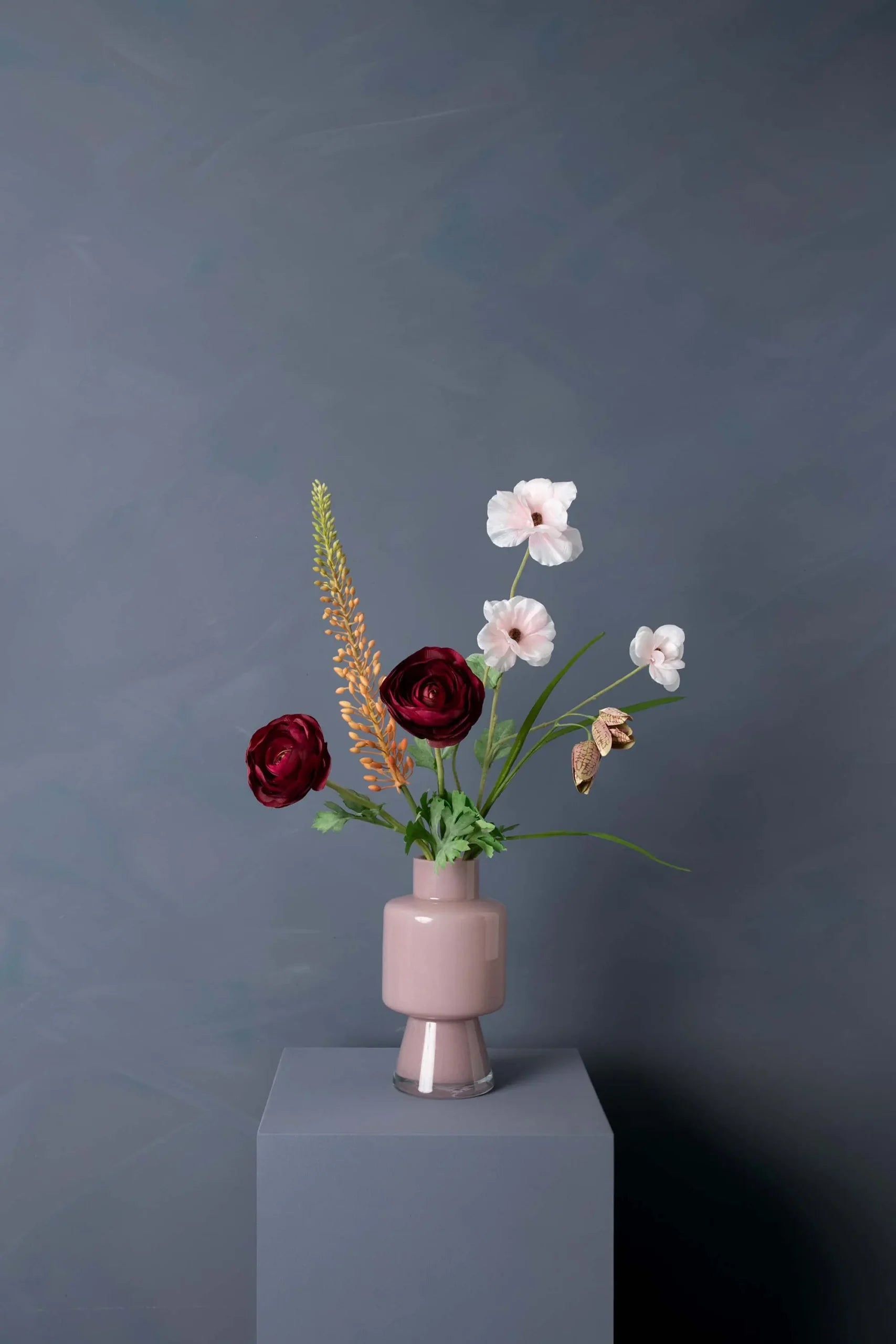 Madame Fleurie Pomeline Petits – Luxe Zijden bloemen Mini Boeket – Sti