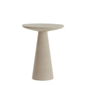 Light & Living bijzettafel Abala – beige – 45x45x59cm