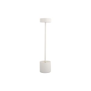 Leitmotiv tafellamp Ganar LED – wit – Ø8cm Leitmotiv tafellamp Ganar LED – wit – Ø8cm
