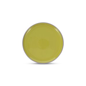 Ona – Plat bord 26xH2,5cm groen/paars Duo – Set van 4 Ona – Plat bord 26xH2,5cm groen/paars Duo – Set van 4