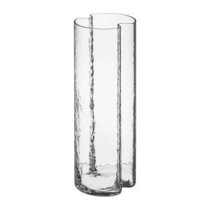 noo.ma Tubu vaas – transparant glas cilindrisch
