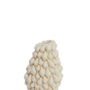 Light & Living vaas GARLIC – 27×26.5x33cm – wit Light & Living vaas GARLIC – 27×26.5x33cm – wit