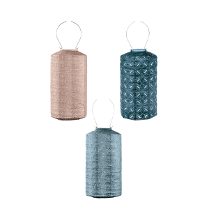Lumiz solar lampion – cylinder set – 3 stuks Lumiz solar lampion – cylinder set – 3 stuks