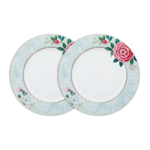 Pip Studio Blushing Birds Dinerborden – Servies – Set van 2 borden – W Pip Studio Blushing Birds Dinerborden – Servies – Set van 2 borden – W