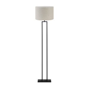 Light & Living vloerlamp Shiva/Livigno – zwart, naturel – 40x40x170cm Light & Living vloerlamp Shiva/Livigno – zwart, naturel – 40x40x170cm