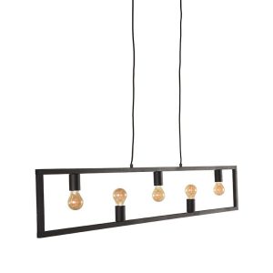 LABEL51 Hanglamp Quadrato – Zwart Metaal – 135x10x130cm LABEL51 Hanglamp Quadrato – Zwart Metaal – 135x10x130cm
