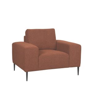 LABEL51 Fauteuil Ferraro – Oranje Bouclé – 112x88x85cm LABEL51 Fauteuil Ferraro – Oranje Bouclé – 112x88x85cm