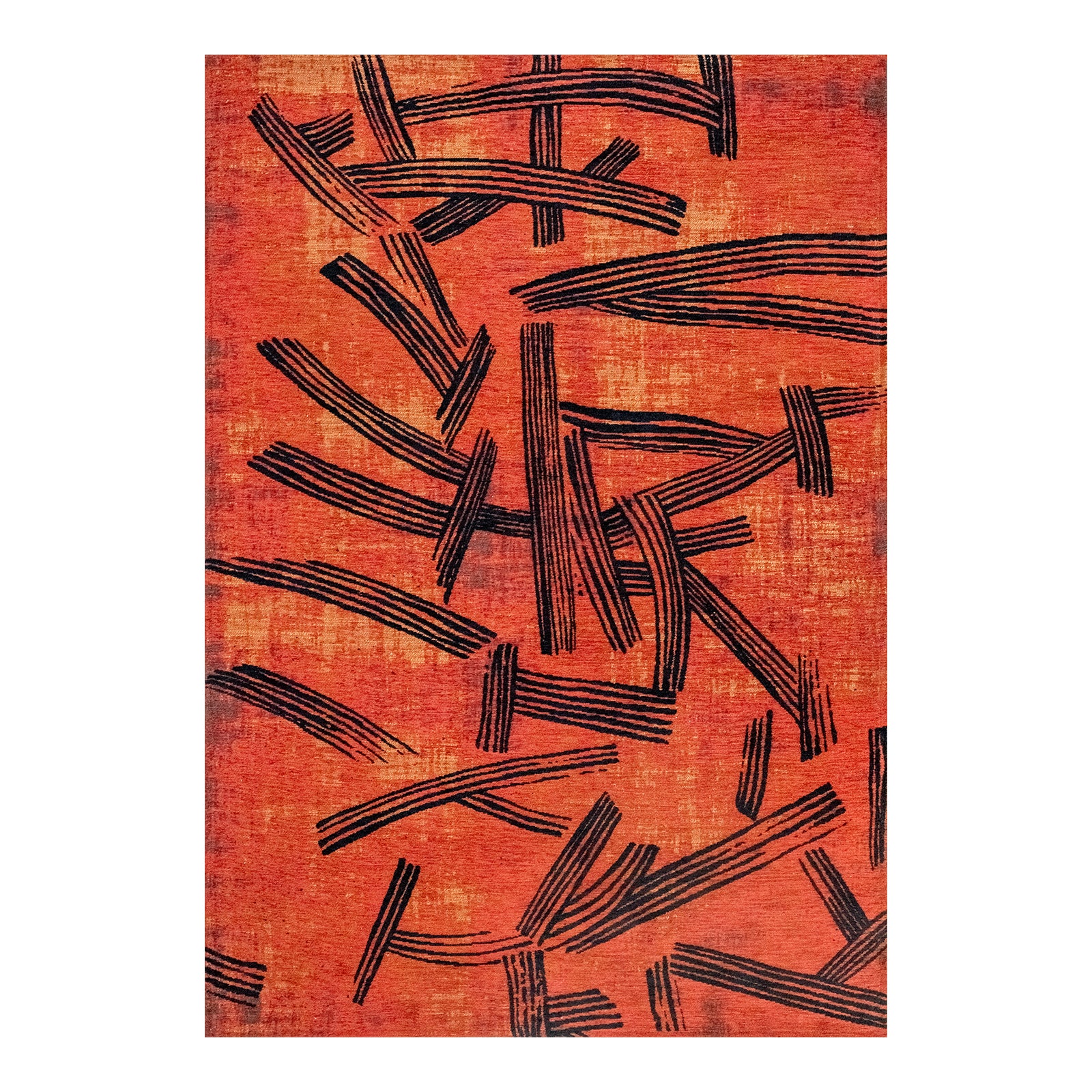 Ecorugs vloerkleed Ginger Chocolat - rood - 240x340cm