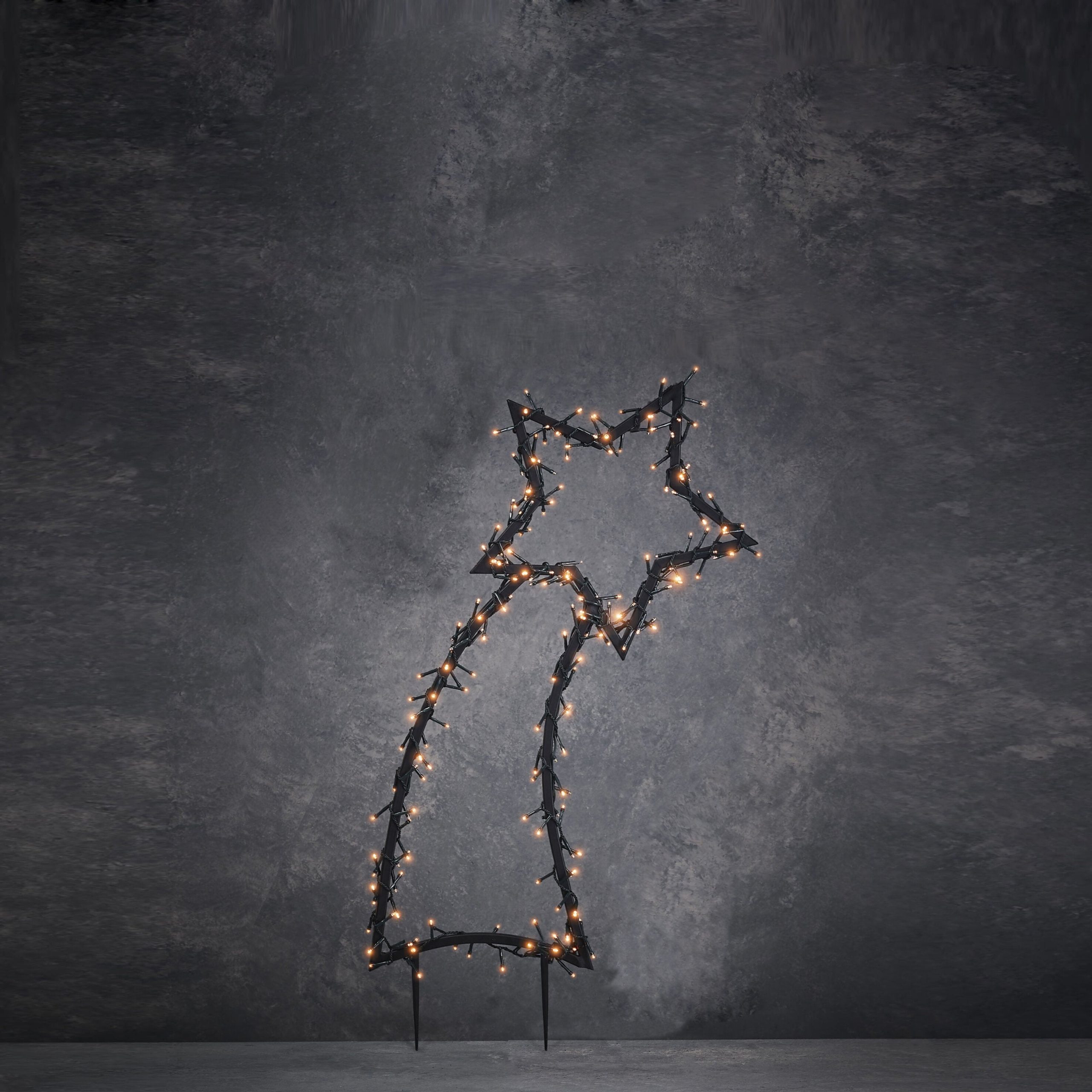 Luca Lighting Garden d'Light Vallende Ster Tuinsteker met Warm Witte L