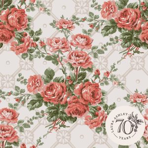 Laura Ashley Vliesbehang – Country Roses Old Rose 10mx52cm Laura Ashley Vliesbehang – Country Roses Old Rose 10mx52cm