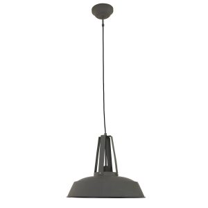 Mexlite hanglamp eden – 1 lichts – 42x 200 cm – grijs Mexlite hanglamp eden – 1 lichts – 42x 200 cm – grijs