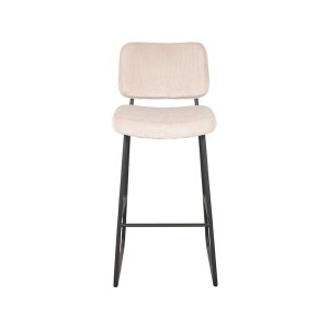 LABEL51 Barkruk Noah – Naturel Ribcord – Zithoogte 78cm – Set van 2 LABEL51 Barkruk Noah – Naturel Ribcord – Zithoogte 78cm – Set van 2