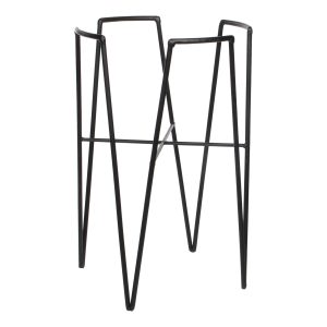 Mica Decorations Blom Plantenstandaard – L25 x B25 x H38 cm – Metaal – Mica Decorations Blom Plantenstandaard – L25 x B25 x H38 cm – Metaal –