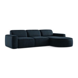 LaMiaSofa hoekbank rechts Melissa – textuurstof – koningsblauw – 284×1 LaMiaSofa hoekbank rechts Melissa – textuurstof – koningsblauw – 284×1