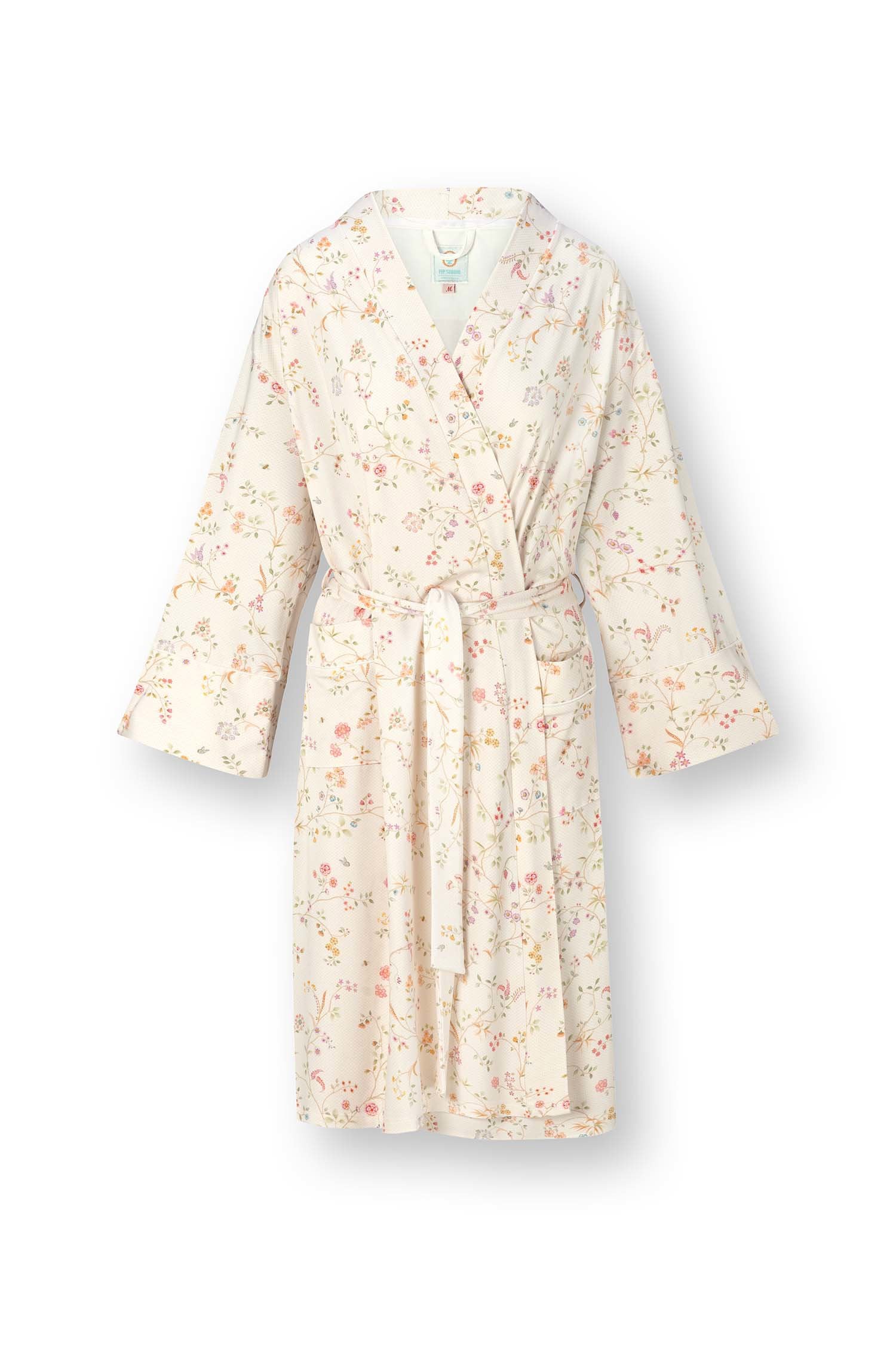 Pip Studio - Naomi Kimono Dames - Little Delhi - Gebroken wit - S