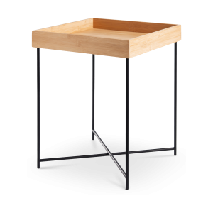 Lisomme Soof Vierkante Bijzettafel 40 x 40 cm – Naturel Lisomme Soof Vierkante Bijzettafel 40 x 40 cm – Naturel