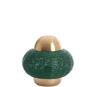 Light & Living tafellamp CETARA – groen – Ø25x26cm Light & Living tafellamp CETARA – groen – Ø25x26cm