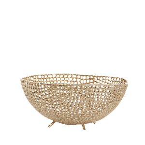 Light & Living schaal MURCIA – Ø38x16cm – goud Light & Living schaal MURCIA – Ø38x16cm – goud