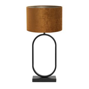 Light & Living tafellamp Jamiri/Gemstone – zwart, goud – 30x30x67cm Light & Living tafellamp Jamiri/Gemstone – zwart, goud – 30x30x67cm