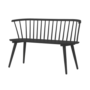 Nest living Yuri Houten Eetkamerbank Zwart – 112 cm Nest living Yuri Houten Eetkamerbank Zwart – 112 cm