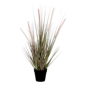Mica Decorations Dogtail Gras Kunstplant – H53 x Ø30 cm – Paars Mica Decorations Dogtail Gras Kunstplant – H53 x Ø30 cm – Paars
