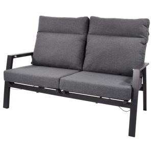 Lesli Living loveseat Ohio – grijs – 152x81x98cm Lesli Living loveseat Ohio – grijs – 152x81x98cm