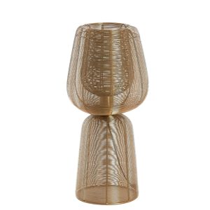 Light & Living tafellamp ABOSO – goud – Ø24cm Light & Living tafellamp ABOSO – goud – Ø24cm
