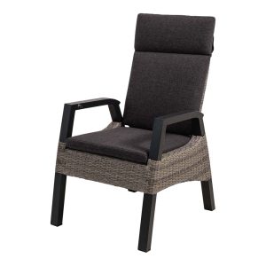 Lesli Living bistrostoel Treviso – grijs – 61x78x106cm – set van 2 Lesli Living bistrostoel Treviso – grijs – 61x78x106cm – set van 2