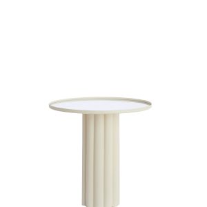 Light & Living bijzettafel ROSARIO – Ø51x50cm – wit Light & Living bijzettafel ROSARIO – Ø51x50cm – wit