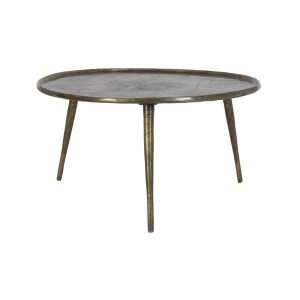 Light & Living bijzettafel Babina – brons – Ø67.5cm Light & Living bijzettafel Babina – brons – Ø67.5cm