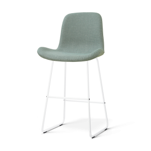 Nolon Nino-Fé Barkruk Saliegroen – Wit Onderstel – 75 Cm