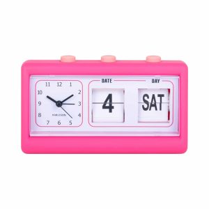 Karlsson wekker Data Flip – roze – 19×6.4×11.5cm Karlsson wekker Data Flip – roze – 19×6.4×11.5cm