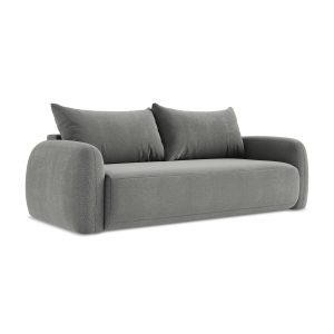 LaMiaSofa 3-zits slaapbank Amalfi – textuurstof – grijs – 250x112x90 LaMiaSofa 3-zits slaapbank Amalfi – textuurstof – grijs – 250x112x90