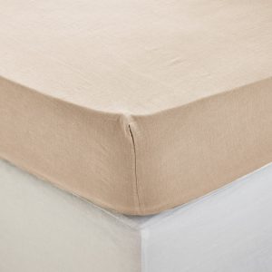 Madura Hoeslaken Carlina zand 140×200 cm Madura Hoeslaken Carlina zand 140×200 cm