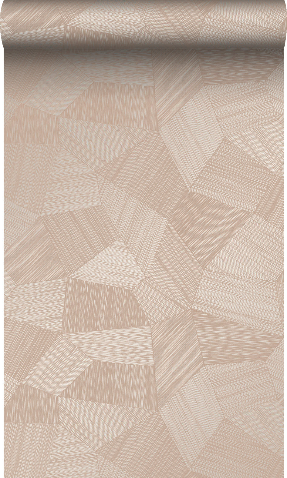 Origin Wallcoverings behang grafisch 3D motief zacht roze - 53 cm x 10