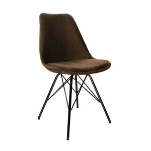 Kick kuipstoel Velvet – Koffiebruin Kick kuipstoel Velvet – Koffiebruin