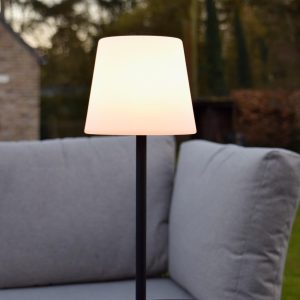 Lucide tafellamp TYON – Geïntegreerde LED – Zwart
