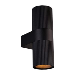 Nordlux Kyklop Ripple | Wandlamp | Zwart | GU10 Nordlux Kyklop Ripple | Wandlamp | Zwart | GU10