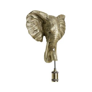 Light & Living wandlamp Elephant – goud – 35x13x36cm Light & Living wandlamp Elephant – goud – 35x13x36cm