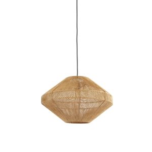 Light & Living hanglamp Mallow – bruin – Ø50cm Light & Living hanglamp Mallow – bruin – Ø50cm
