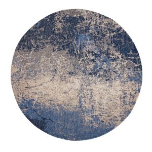 Ecorugs vloerkleed Abyss Blue – blauw – 140x140cm Ecorugs vloerkleed Abyss Blue – blauw – 140x140cm