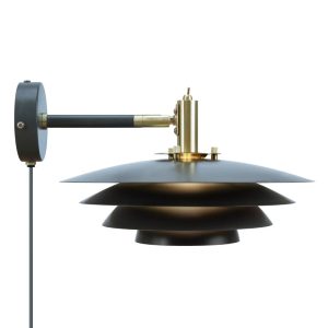 Nordlux Bretagne Wandlamp – Ø30cm – G9 – Zwart Nordlux Bretagne Wandlamp – Ø30cm – G9 – Zwart