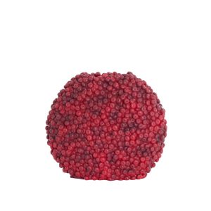 Light & Living vaas Berries – rood – 44x19x37cm