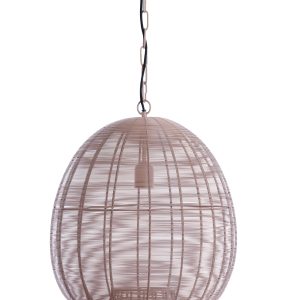 Light & Living hanglamp OLIVERIA – roze – Ø41x50cm Light & Living hanglamp OLIVERIA – roze – Ø41x50cm