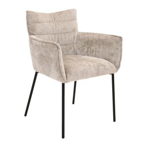 Kick eetkamerstoel Goos – Grijs/Beige Kick eetkamerstoel Goos – Grijs/Beige