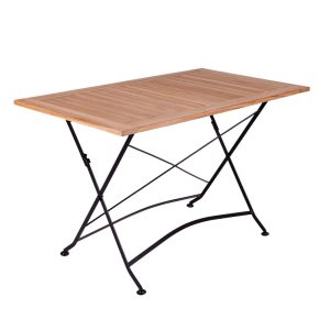 MaximaVida inklapbare tuintafel Toscana 120 x 70 cm zwart – 100% FSC e MaximaVida inklapbare tuintafel Toscana 120 x 70 cm zwart – 100% FSC e