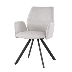 Livingfurn eetkamerstoel Diana – beige – 1 stuk Livingfurn eetkamerstoel Diana – beige – 1 stuk