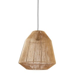 Light & Living hanglamp Malva – bruin – Ø50cm